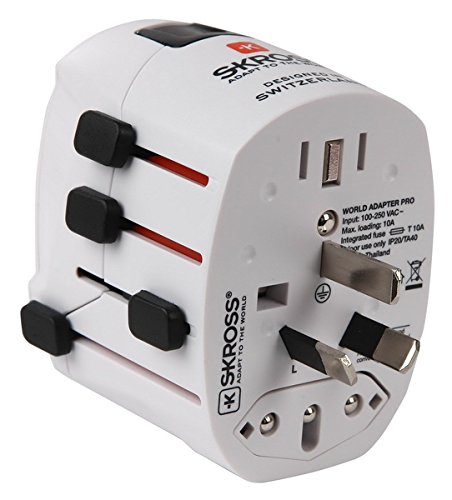 SKROSS PRO – Reiseadapter für Reisende aus Europa (Schuko-Standard) mit patentierten Länderschiebesystem für Reisen in über 220 Länder (USA, UK, Australien, China, Italien, Schweiz, Brasilien …) - 6
