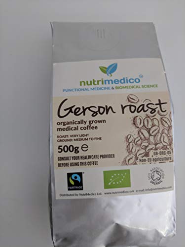 Gerson Roast Detox Therapeutic Coffee For Enema 500g Light Roast - 