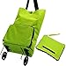 Produktbild 1pcs Einkaufstrolley, Handwagen, Einkaufswagen mit abnehmbarer Tasche Faltbare Einkaufstasche Mit Riemenscheibe Tragbare Gepäcktaschen