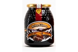 REINA KILAMA Miel pura de abeja. Miel de Encina. Miel origen España 100% en envase de 500grs. Premio Internacional London Honey Awards 22 - PLATINUM. Miel con alto contenido en hierro y magnesio.