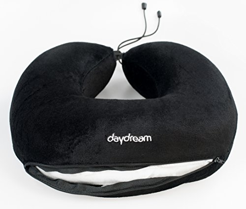 daydream: Design Reise-Nackenkissen (mit Memory Foam), schwarz - 8