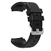 Produktbild Gear S3 Frontier / Classic Watch Band, Mothca Soft Silicone Replacement Accessory Sport Strap Wristbands for Samsung Gear S3 Frontier / Classic Smart Watch, NOT FIT S2 & S2 Classic & Fit2 (Black)