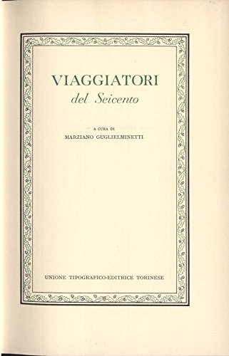 Viaggiatori del Seicento.