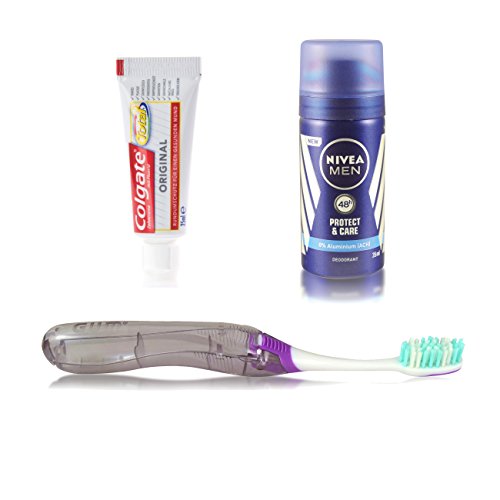 Preisvergleich Produktbild ChackPack Übernachtungs-Set Zahnpflege & Deo Man