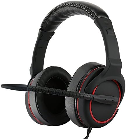 Winkona BDS-390MG All In One Stereo Sound Gaming Headset For PS4 / PS3 / XBox 360 / PC / Mac / Mobile / Tablet and Compatible With XBox One (Red)