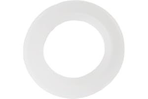 HONSEADEK Junta de goma de sellado de juntas tóricas, sello de baño, lavabo de residuos de fregadero, junta de goma transparente para fregadero tipo empuje hacia arriba lavabo de metal (38 x 23,5 mm)