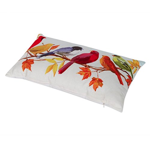 Kissenbezüge Longra Vogel Zeichnung Kissenhülle 30cm x 50cm Super Soft Kissenbezug Zierkissen Dekokissen Sofakissen home Sofa Deko (D) - 3
