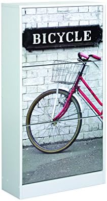 Kit Closet Shoe Rack, Bycicle Printed