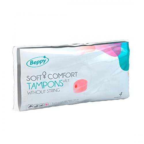 Asha International Beepy Soft Comfort, Tampones con Laminación Lubricante, 4 Unidades