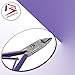 Limited Edition Toenail Cutters Chiropody Ingrown Toenail Finger Clipper Flame Pointed 4.5" 13Cm Nipper Podiatry UK Brand BeautyTrack Special Handmade (Purple)