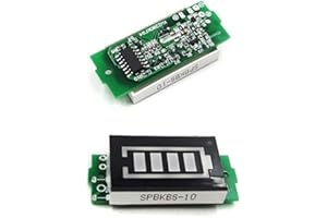 Hayatec 18650 Li-Po Lithium Battery Capacity Indicator Module Meter Power Level Display Board