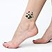 Tattify Flower Temporary Tattoo - You're Turning Violet, Violet! (Set of 2)