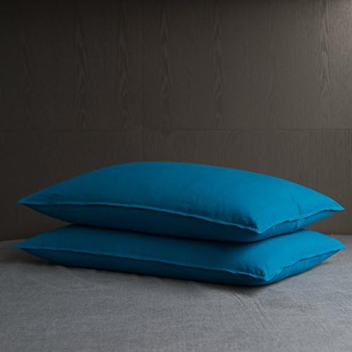 Adult cervical pillow,washed cashmere fabrics/high elastic fluffy,one-blue