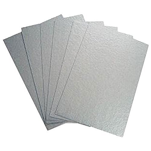 First4Spares Universale Glimmerscheibe 12.7cm x 20.3cm für Mikrowellen (5.er Pack)