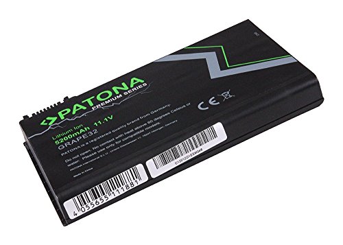 PATONA Premium Laptop Akku für ACER Extensa 5210-300508 | 5220-051G08Mi | 5220-100508 | 5220-100508Mi | 5220-101G08Mi | 5220-1A1G12 | 5220-1A1G16 | 5220-200508 | 5220-201G08 | 5220-201G12Mi | 5620G | 5620Z-1A2G08Mi | 5620Z-1A2G12Mi | 5620Z-2A1G08Mi | 5620Z-2A1G16 | 5620Z-2A2G08Mi | 5620Z-3A1G16 | TravelMate 5310-400508Mi | 5320-051G16Mi | 5320-101G12Mi | 5320-101G16Mi | 5320-201G16Mi | 5320-202G16Mi | 5320-2518 | 5520-401G12 | 5520-401G12Mi | 5520-401G16 – [ Li-ion; 5200mAh;schwarz] - 3