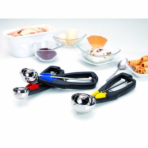 KUHN RIKON 22436 Küchenhelfer Zubehör Eisportionierer rot klein - 2