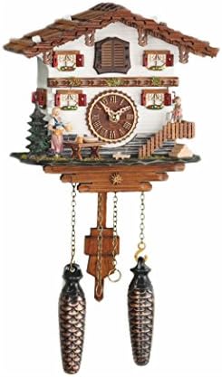 TrenkleQuartz Cuckoo Clock Swiss house with music TU 485 QM