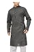 Ishin Cotton Grey Wedding Wear Festive Wear Casual Wear Party Wear Bollywood Solid New Collection Latest Design Trendy Men