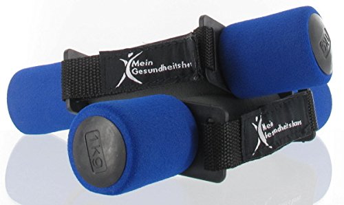 Fitness Hanteln 2 x 0,5kg, 2 x 1kg oder 2 x 2kg