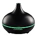 Produktbild VicTsing Aroma Diffuser, 300ml Ultraschall Humidifier mit 7 Farben LED Luftbefeuchter Aromatherapie Öle Diffusor Tragbarer für Kinderzimmer Haus, Wohnzimmer, Büro, Yoga, Spa