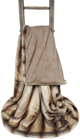 Andalusia Luxury Faux Fur Throw (140 x 240cm)