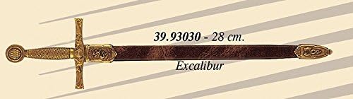 Excalibur Sword – Reproduction Miniature with Sheath – Replica – cm 28 Finished