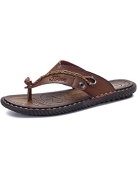 SITAILE Herren Sommer Flache flip flop Hausschuhe Pantoletten Zehentrenner Sport Outdoor Sandalen Schuhe