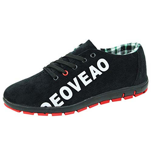 Preisvergleich Produktbild RYTEJFES Joggingschuhe Herren Turnschuhe Leichtgewicht Trekking Wanderschuh Kontrastfarbe Persönlichkeit Laufschuhe Mode Freizeitschuhe Sneaker