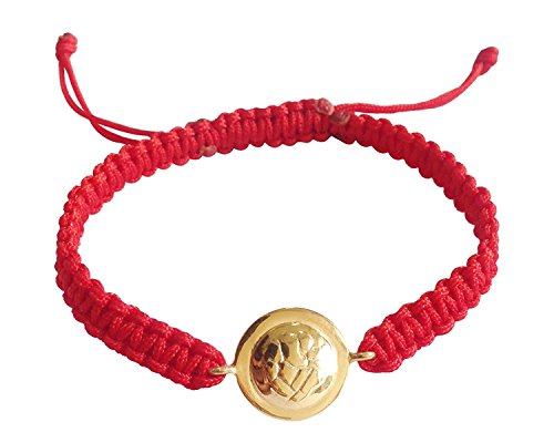 AUMKAARA Gold Plated Ganesh Rakhi-Bracelet Ganpati rakhi