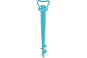 AQUADELOS Pied Parasol Plage Ou Support Parasol. Pique Parasol Plage. Pied Parasol Résistant Léger Durable. Support Parasol Plage Idéal Accessoires Plage.