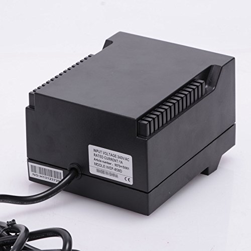 Voilamart 937D Regelbare Digitale Lötstation mit 6 Spitzen Lötkolben Heißluftpistole Set für Platinen Handy Mobil Temperaturanzeige 200 – 480 C ¡­ - 4