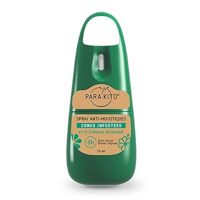 Para'kito Parakito Spray Anti-Moustiques Zones Infestées 75 ml