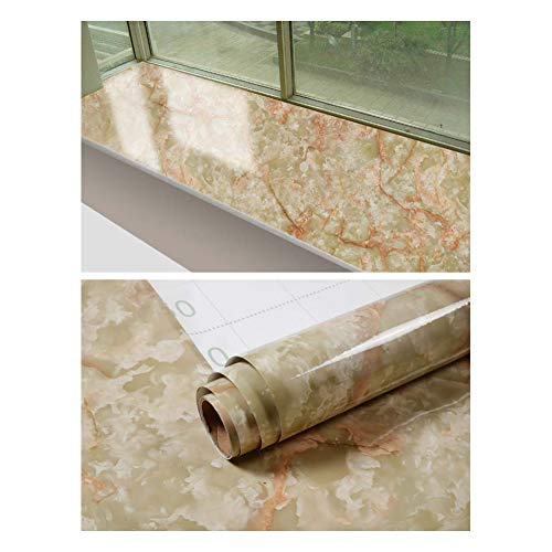 JLCorp - Vinilo autoadhesivo de color blanco puro con textura de madera de grano negro con textura para cajones