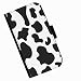 Produktbild Hairyworm - Black and white cow print Xiaomi Mi Mix leather side flip wallet phone case, cover with card slots, money slot and magnetic clasp to close. X omi Mi Mix photo phone case