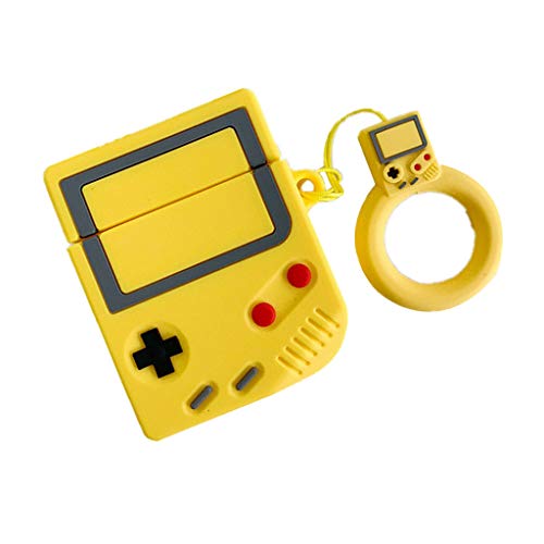 Preisvergleich Produktbild Felicy Kopfhörerschutzhülle Silikonhülle für Apple Airpods Ohrhörer (Gelb)