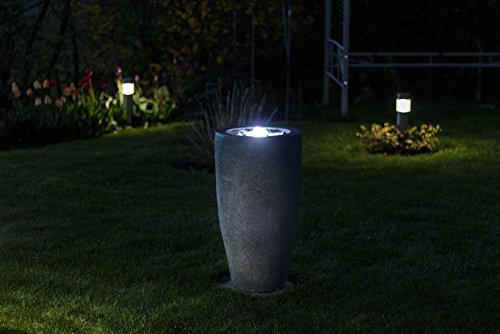 Brunnen Springbrunnen Gartenbrunnen FoColumn Round 63x34cm 10748 - 4