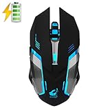【LED retroiluminado】 7 colores LED retroiluminado ergonómico ratón óptico usb juego para ordenador portátil.
