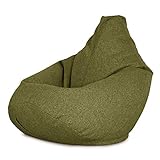 Escabel incluida! Lounge Pug®, Silla De Juego Puf con Escabel, Lana de Interalli - Lima