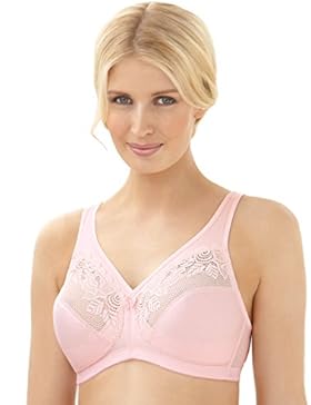 Glamorise Damen Bügelloser BH MagicLift-HB Minimizer