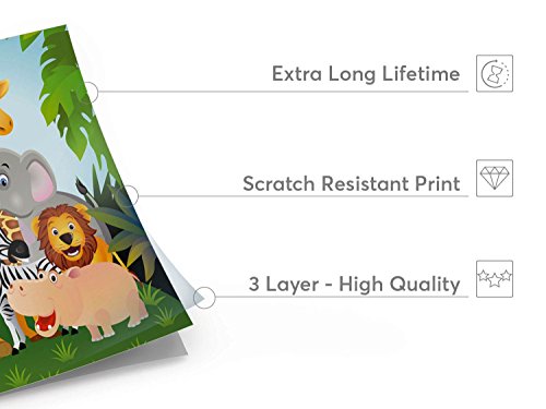 Möbeldekoration IKEA Malm 4 Schubladen Design Wild Animals (Grafik & Illustration) Wohnzimmer Schlafzimmer Esszimmer - 5