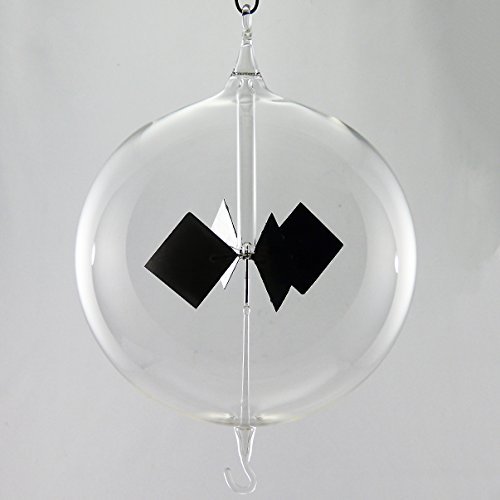 Lichtmühle Solar Radiometer zum Hängen 110 mm Klar