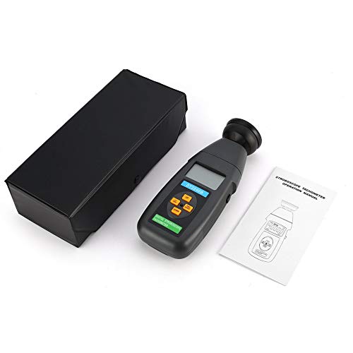 Preisvergleich Produktbild fengwen66 DT2240B Digital Non-Contact Flash Stroboscope Tachometer Revolution Meter(Gray)