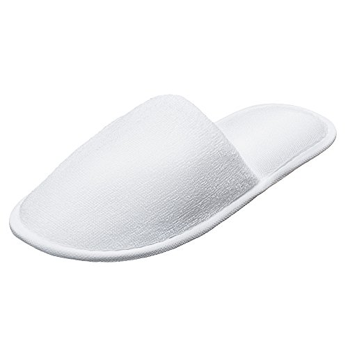 Preisvergleich Produktbild 2, 5 & 10 Paar Stubenfein Frottee Premium Slipper , geschlossen 38-41 (5)