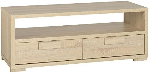 Cambourne 2 Drawer TV Unit-Sonama Oak