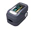 Produktbild Fingerspitze Pulsoximeter Alarm Oximeter Medical Portable Finger Pulse Blut Sauerstoffmonitor Sauerstoffsättigung Finger Blutdruckmessgerät Schnelle Messwerte Sauerstoff Sättigungsstufe Spo2 Messgerät Herzfrequenzmessgerät OLED Display In 4 Richtungen ( Color : Gray )