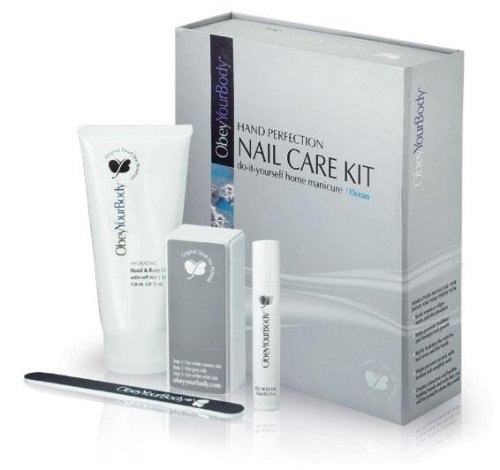 Obey Your Body Original Dead Sea Hand Perfection Nail Care Kit Ocean Fragrance