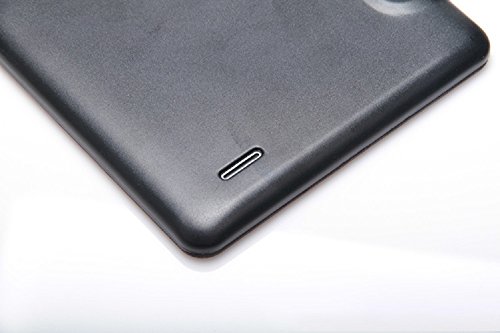 AVIDET Ultra Slim Vodafone Tab Prime 7 Hülle Case Superleicht Ständer Smart Shell Cover Schutzhülle Etui Tasche für Vodafone Tab Prime 7 Tablet-PC (Schwarz) - 5