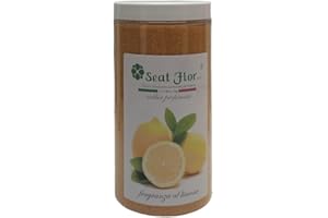 Seat Flor srl® Arena de Colores Perfumada para Ceniceros y Decoración, Bote de 750 g (Limón)