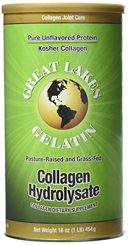 Great Lakes Gelatin Collagen Hydrolysate Unflavored Beef 454g 16oz