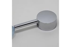 Zoegneer Mango de grifo de aleación de zinc Lavabo de cocina de apertura rápida Manija de cabezal de repuesto para lavabo de cocina para válvula Grifo de palanca de hogar (bobina 40-1)